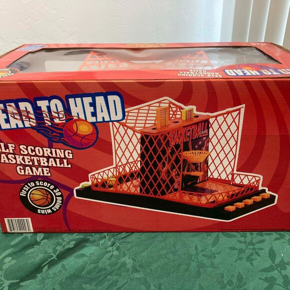 BNIB VTG Head to Head Self Scoring Basketball Game NEW 2003 Blue Sky Inc LTD - Picture 3 of 5